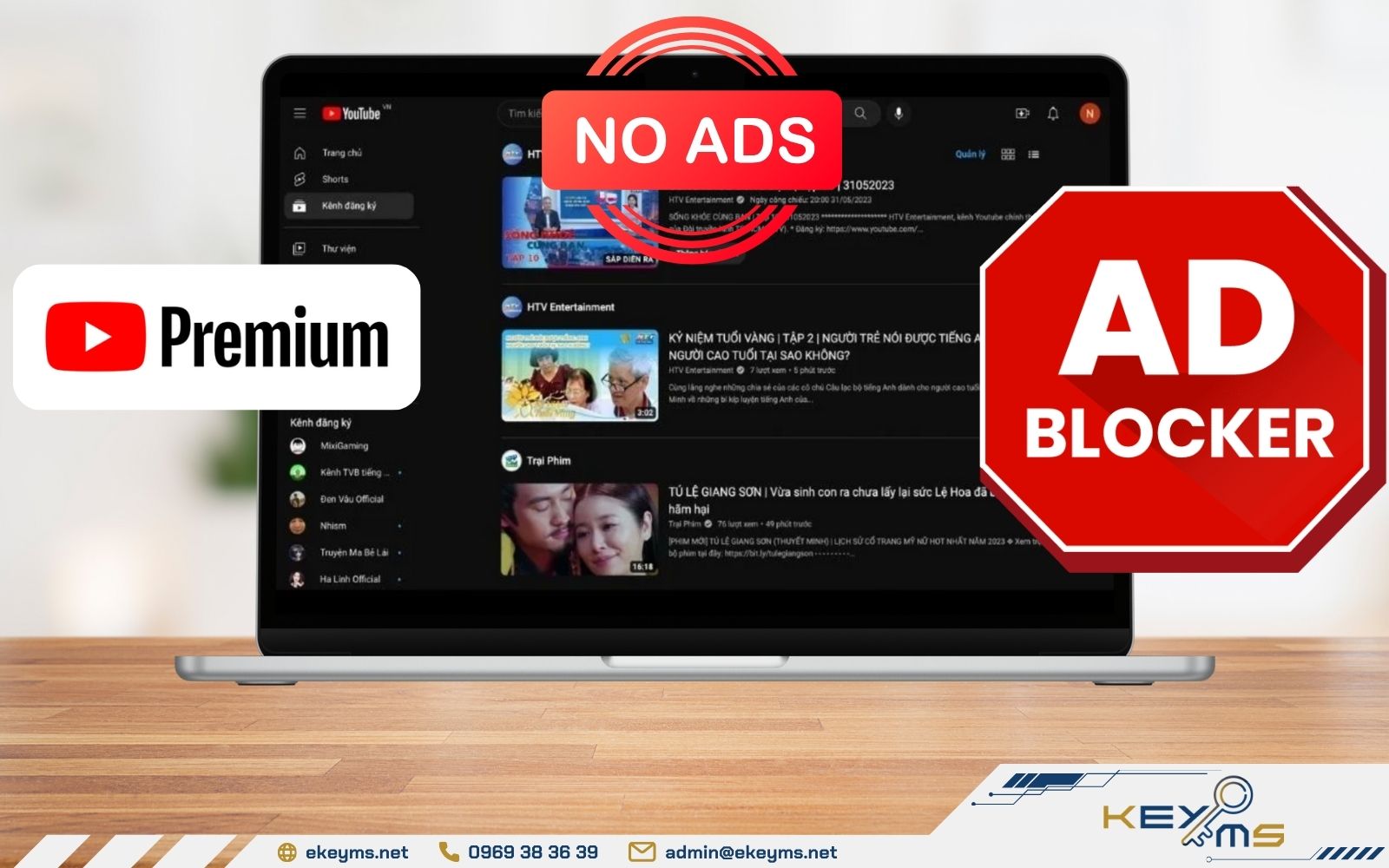 So sánh YouTube Premium và Ad Blocker về tính năng chặn quảng cáo