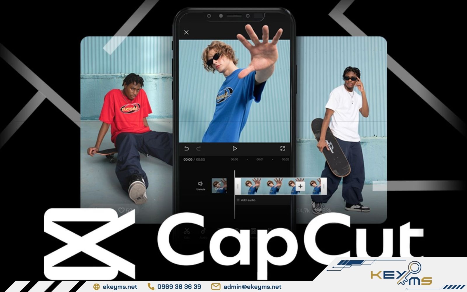 CapCut là ứng dụng chỉnh sửa video miễn phí do ByteDance phát triển