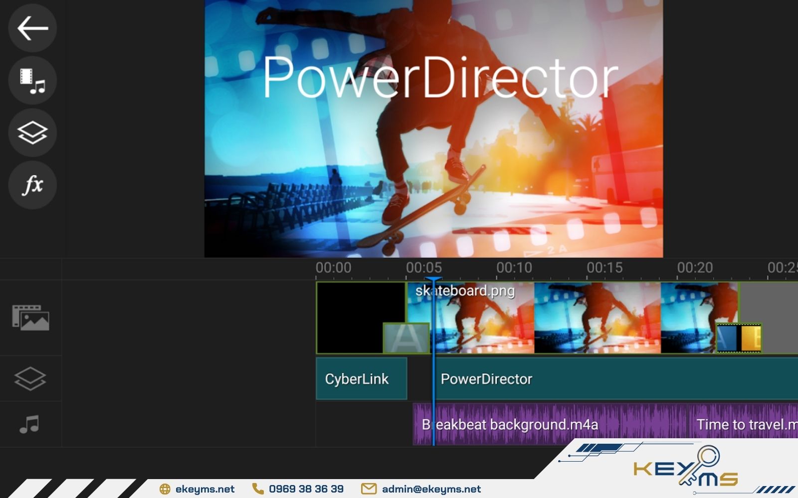PowerDirector là phần mềm chỉnh sửa video chuyên nghiệp của CyberLink