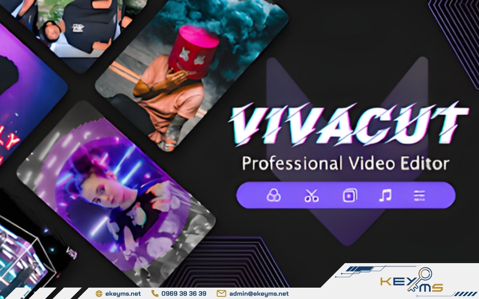 Ứng dụng edit video VivaCut