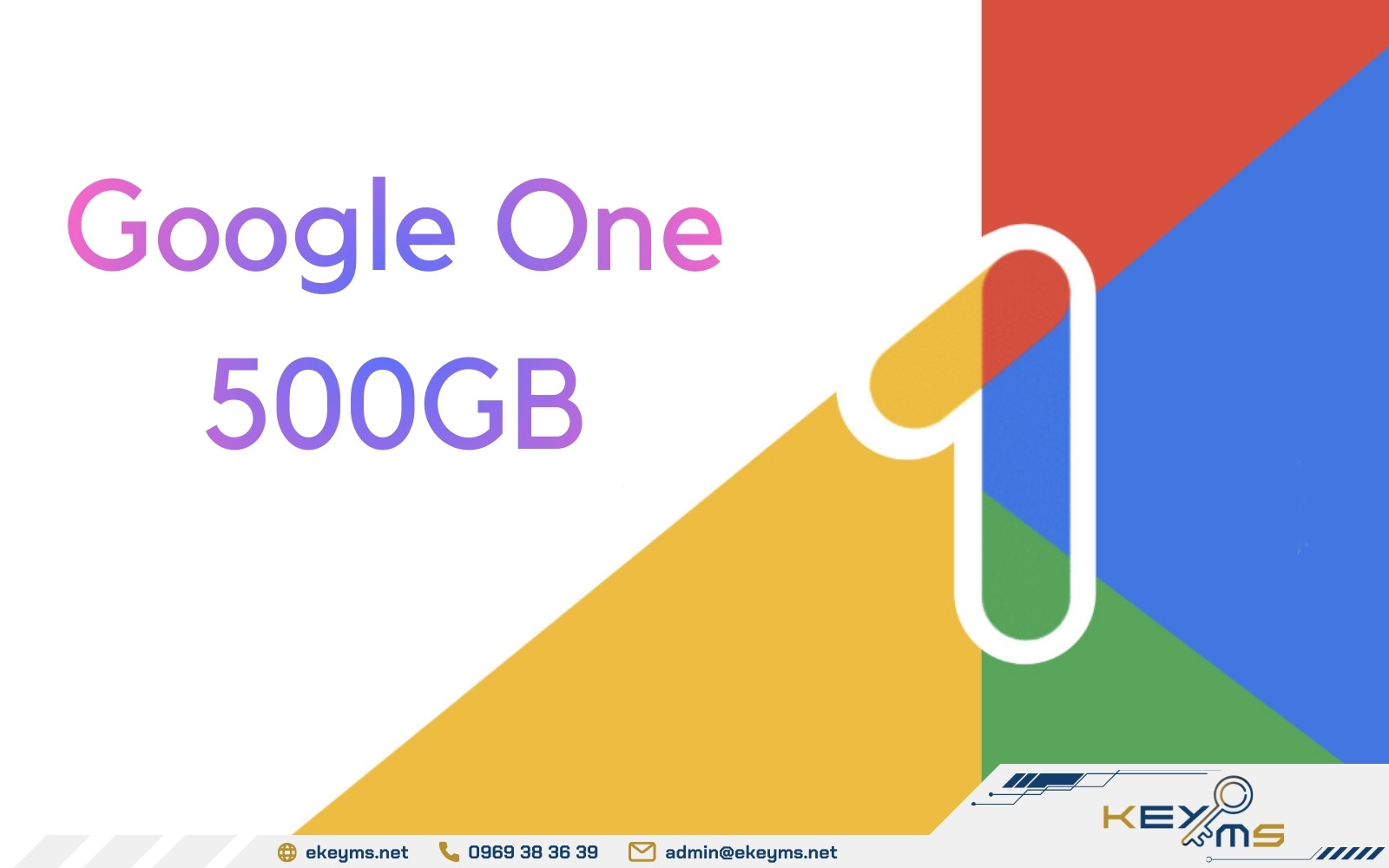 mua tài khoản Google One 500GB