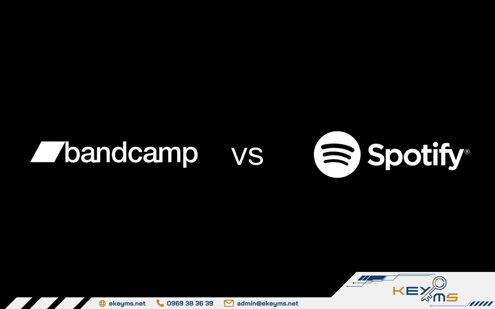 Cân nhắc chọn Spotify hay Bandcamp tùy thuộc nhu cầu tiện lợi hay muốn sở hữu nhạc