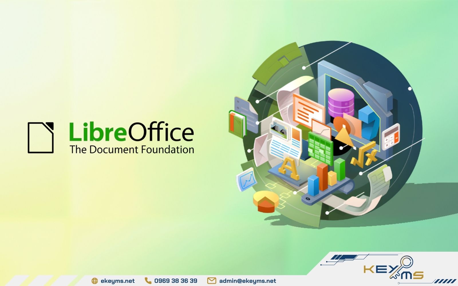 LibreOffice là bộ phần mềm văn phòng free
