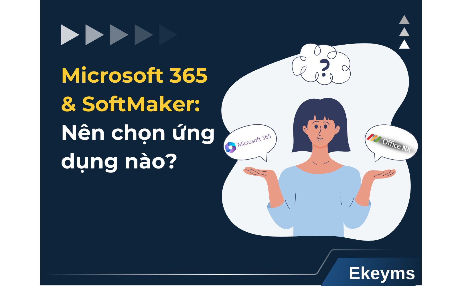 Sự khác nhau giữa Microsoft 365 và SoftMaker
