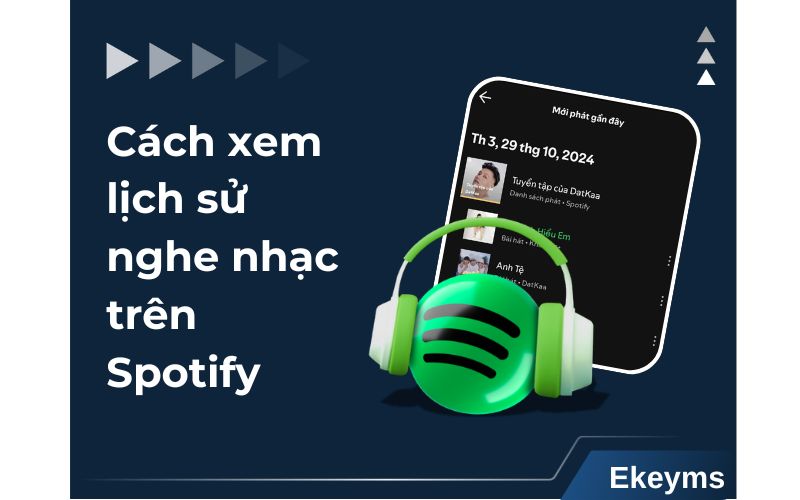 cách xem lịch sử nghe nhạc trên Spotify