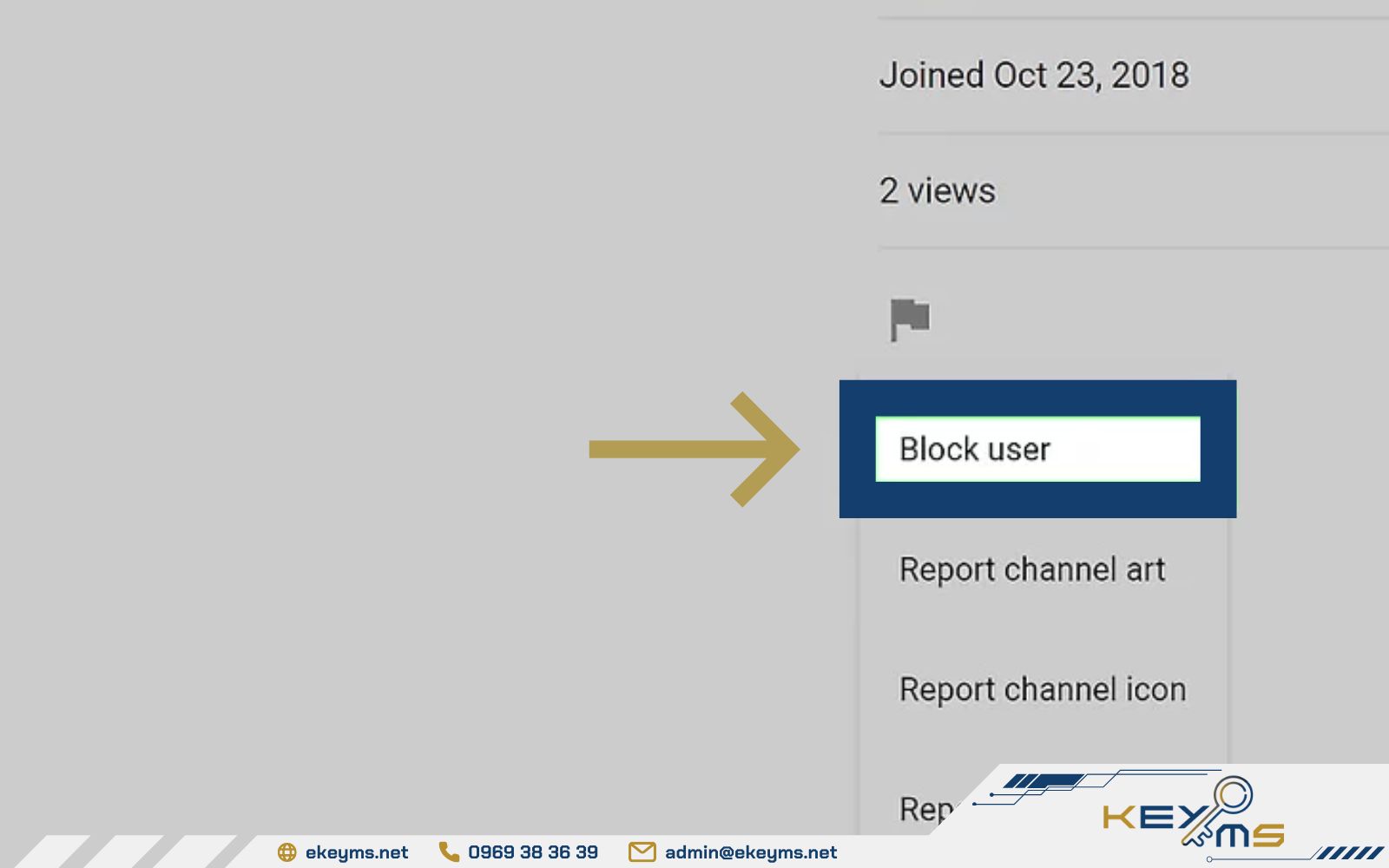 hướng dẫn xóa người đăng ký trên YouTube
