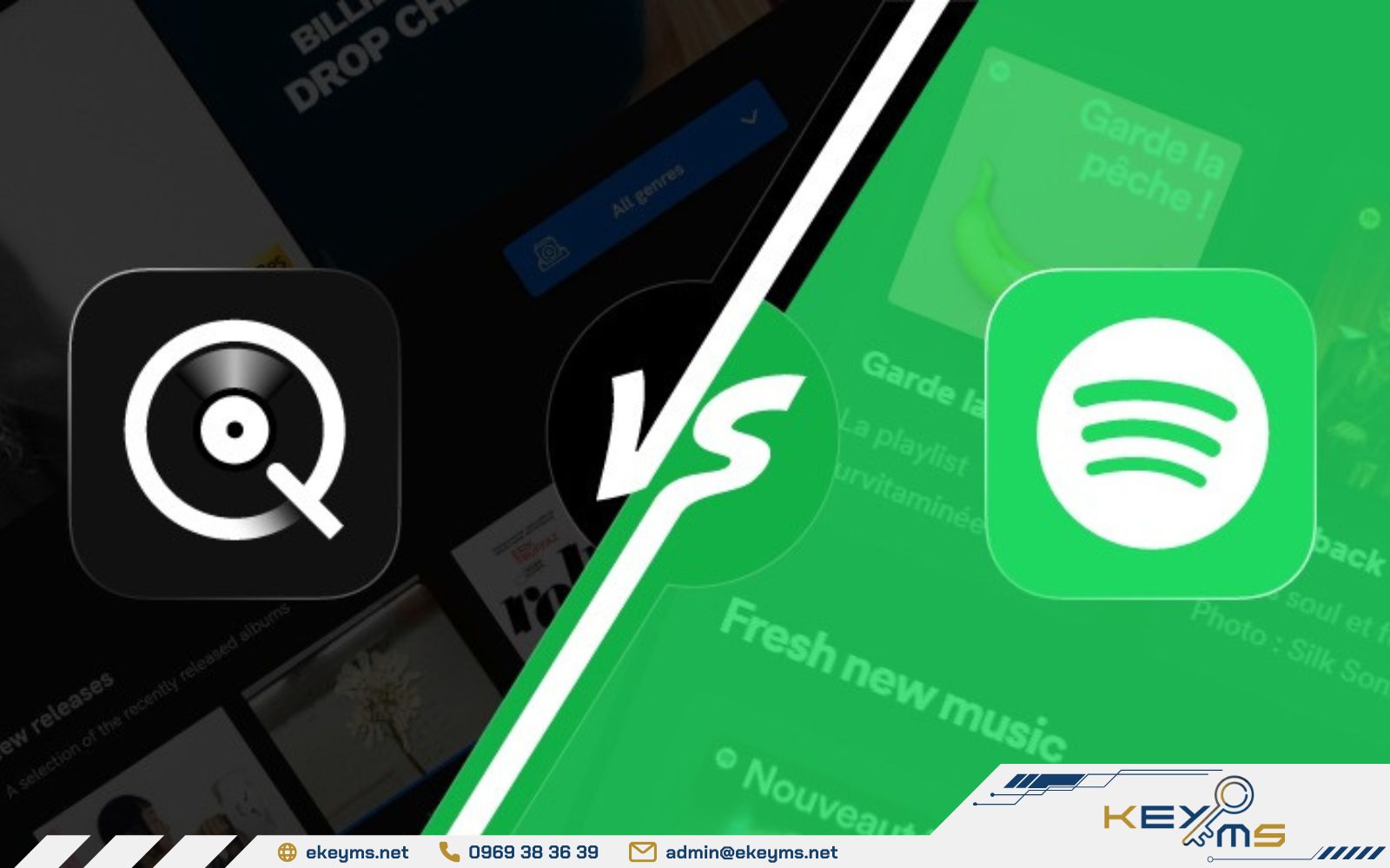 Nên chọn Spotify hay Qobuz