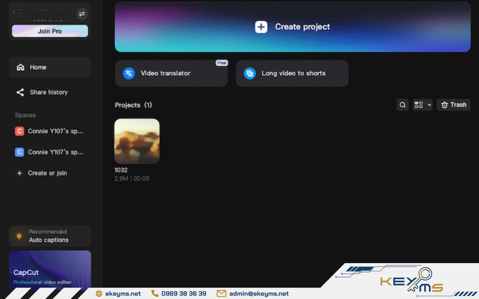 Vào mục Thùng rác (Trash)