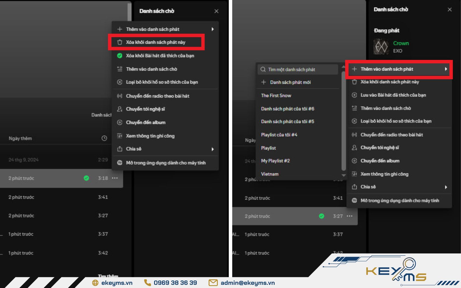 cách bỏ ẩn nhạc trên Spotify bằng máy tính