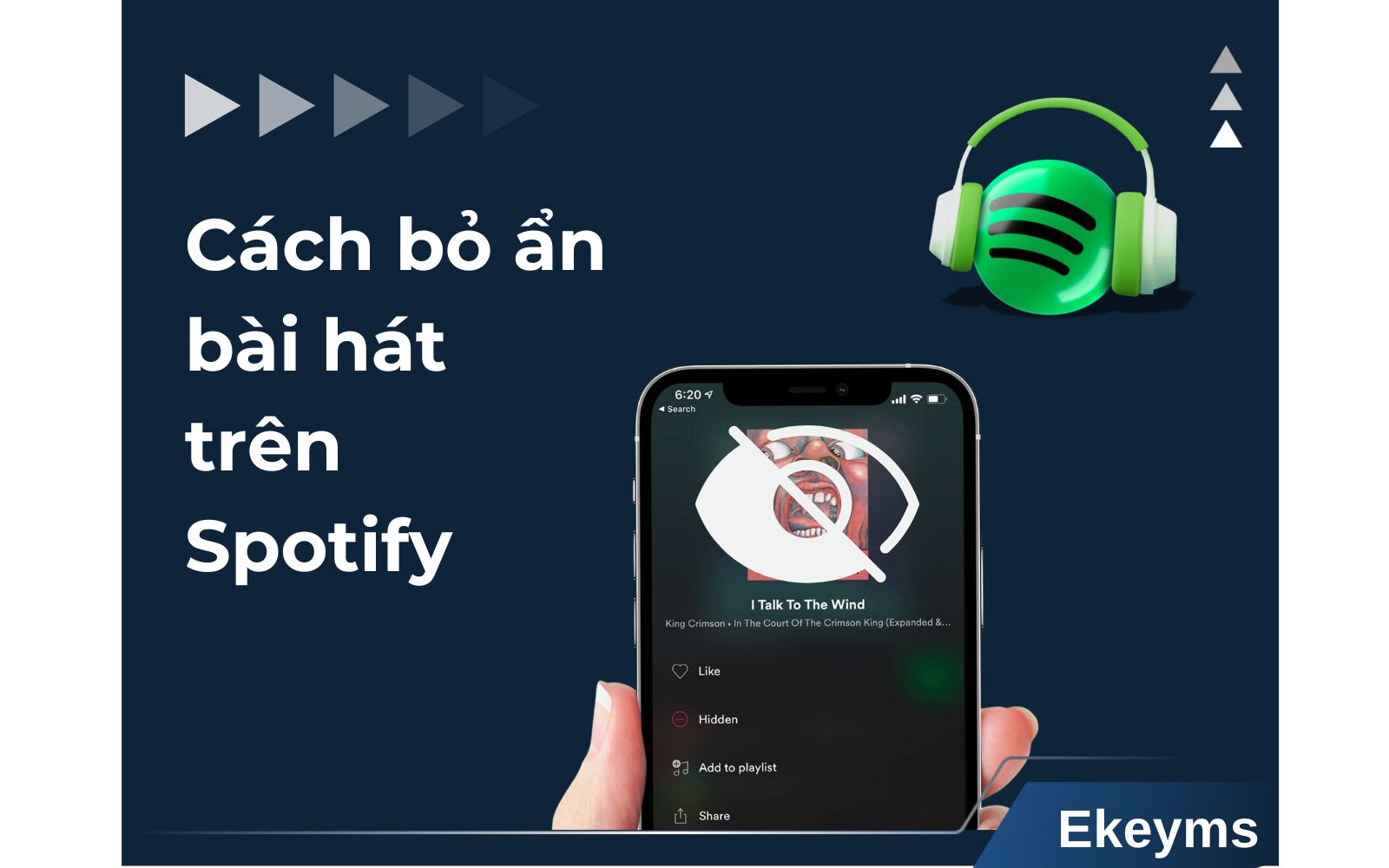 cách ẩn và cách bỏ ẩn bài hát trên Spotify