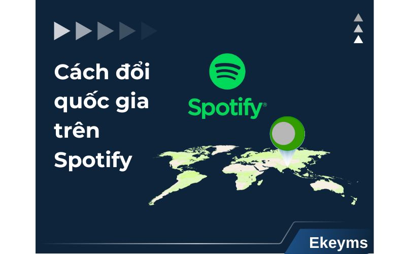 cách đổi quốc gia trên Spotify