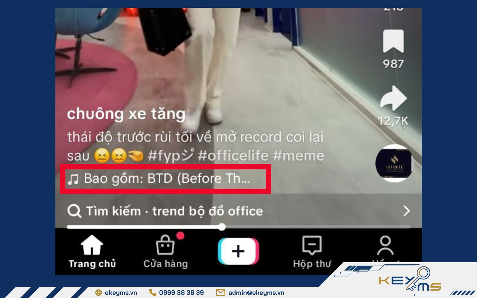 Cách lưu link bài hát trên TikTok