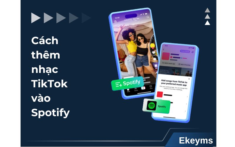 cách thêm nhạc TikTok vào Spotify