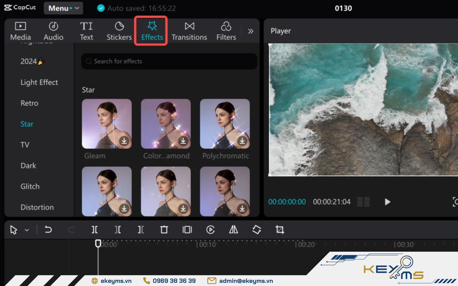 Cách thêm hiệu ứng sáng tạo cho video nhân đôi
