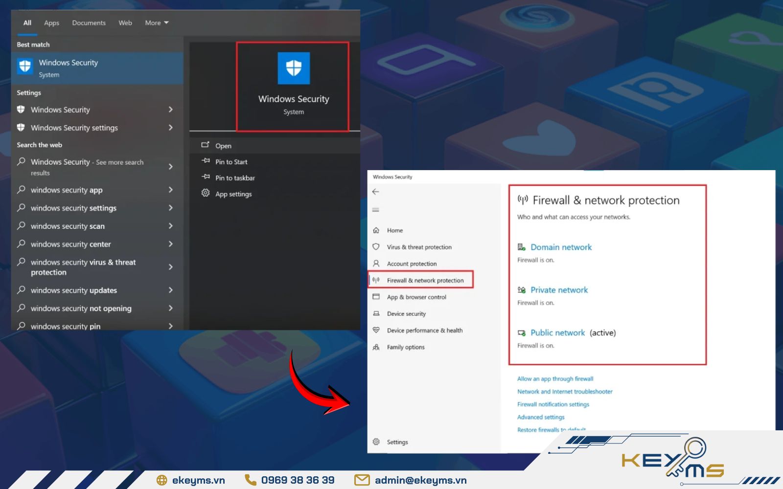 Tạm thời tắt bảo mật và tường lửa để kiểm tra nguyên nhân lỗi đồng bộ